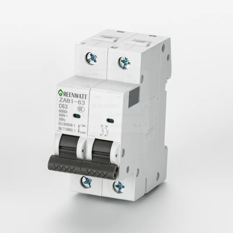 Bộ ngắt mạch thu nhỏ 2P 500V 63A DC