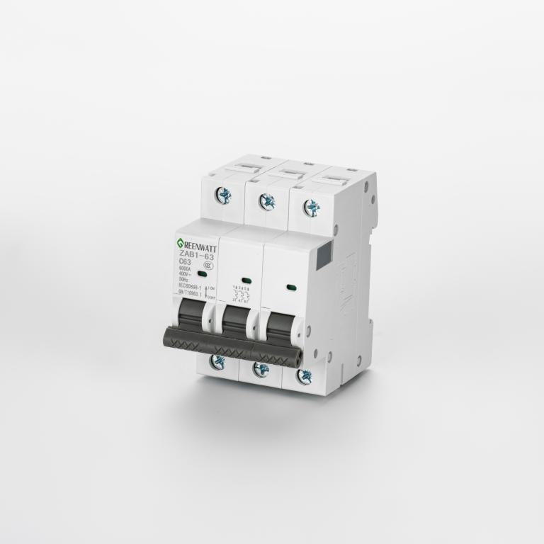 Đường cong cầu dao AC C 63A 3P 6kA