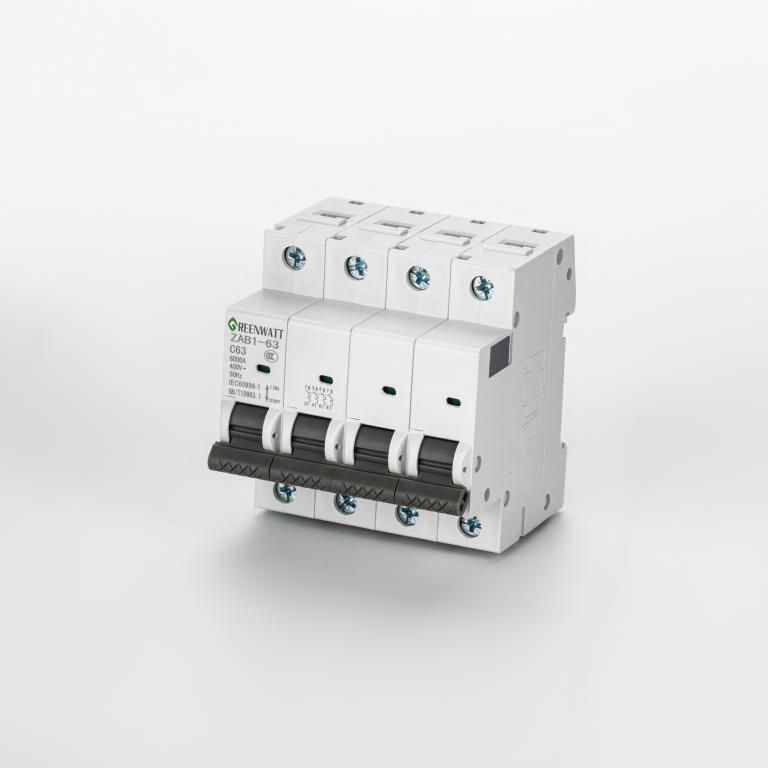 Đường cong cầu dao AC C 63A 4P 6kA